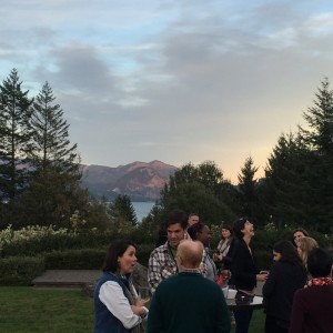 Socializing at Skamania Lodge